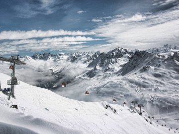 Winter im Skigebiet Silvretta Montafon