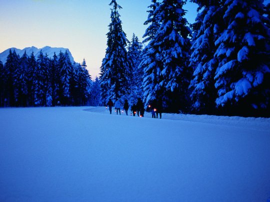 Laternenwanderung - Foto Bregenzerwald Tourismus